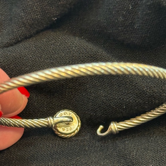 David Yurman Amethyst Petite Chatelaine Bracelet - 3mm - Picture 4 of 6